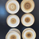 Longchamp 42-piece stoneware plate set