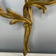 2 antique wall sconces in gilded bronze, Louis XV style