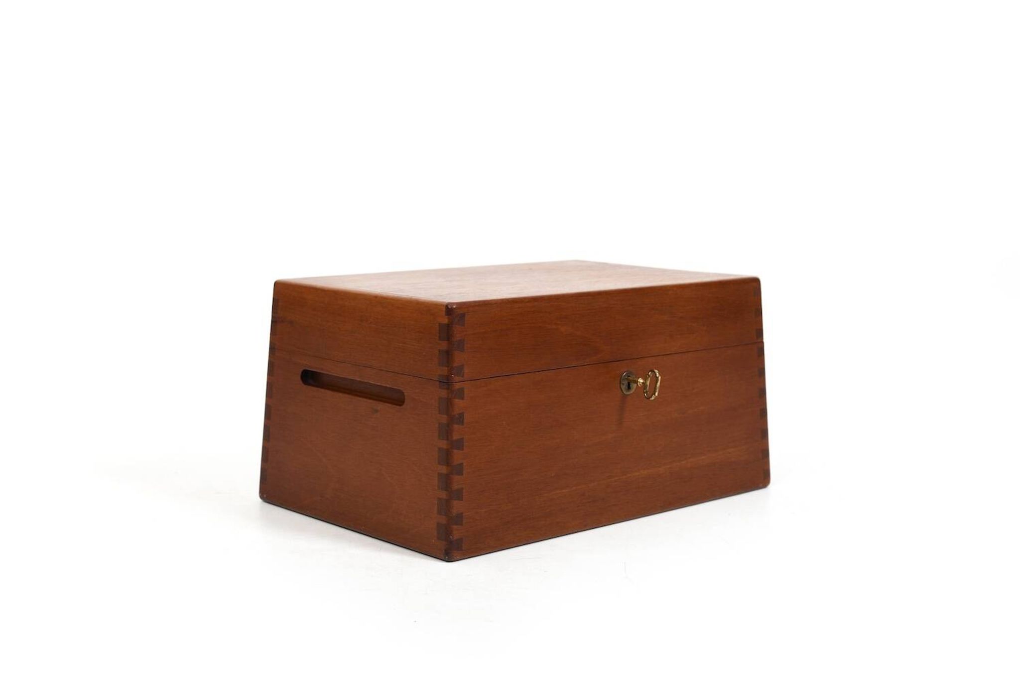 Boîte à liqueur de Søren Willadsen et Holmegaard, années 1960