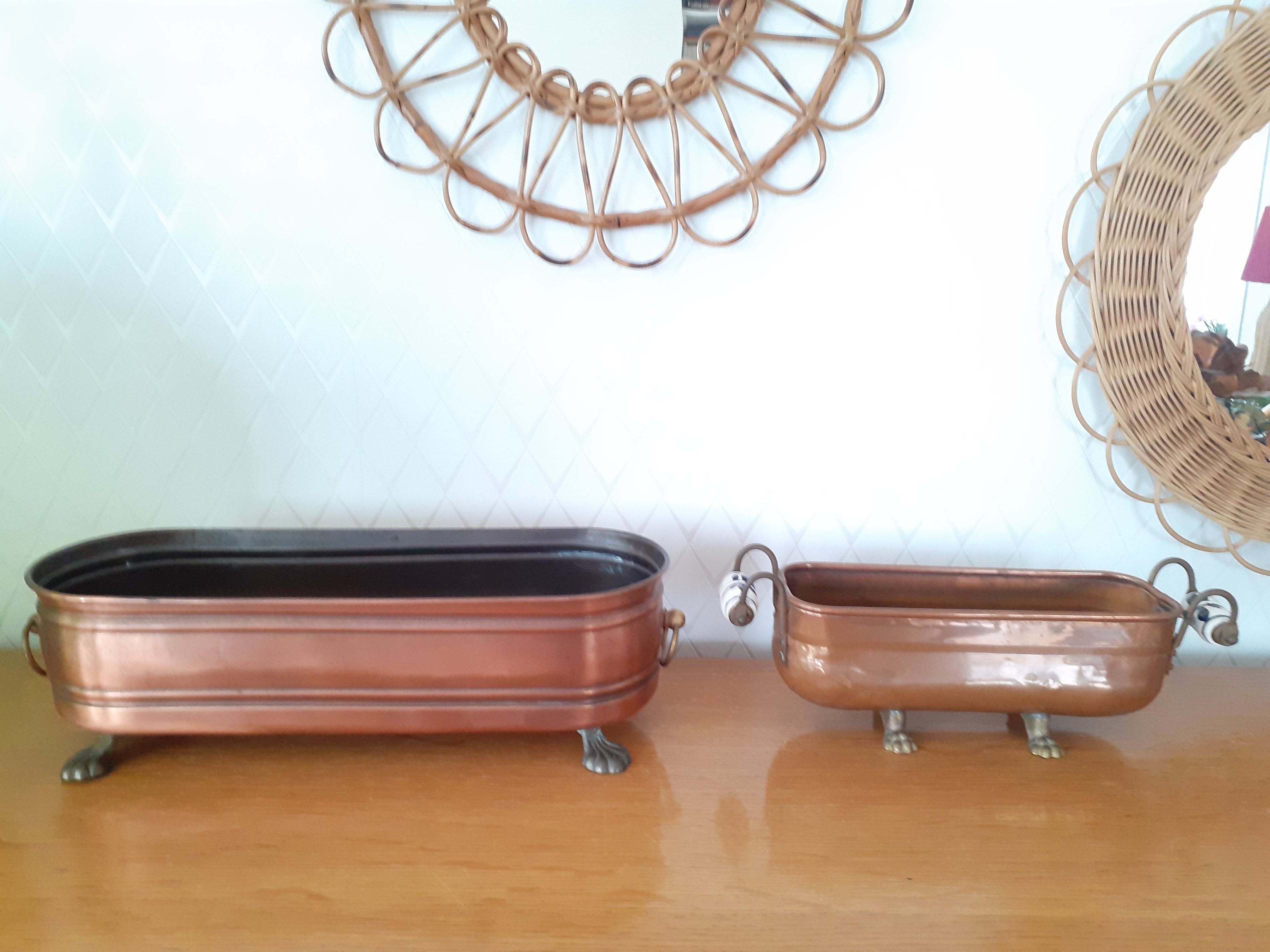Copper planter