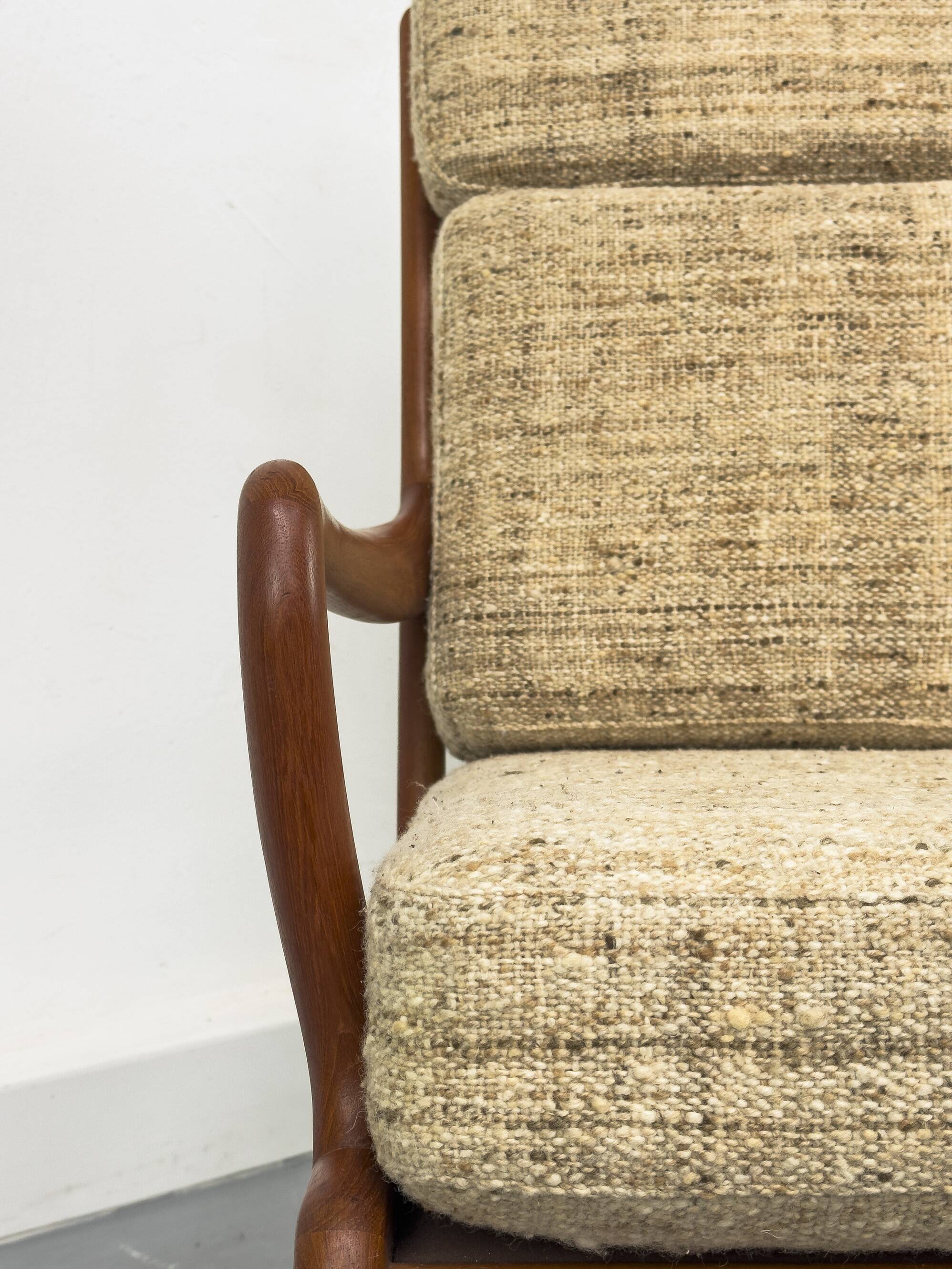 Mid-Century Lounge Chair by L. Olsen & Son, 1970s