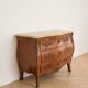 Antique Louis XV commode inlaid with a marble top