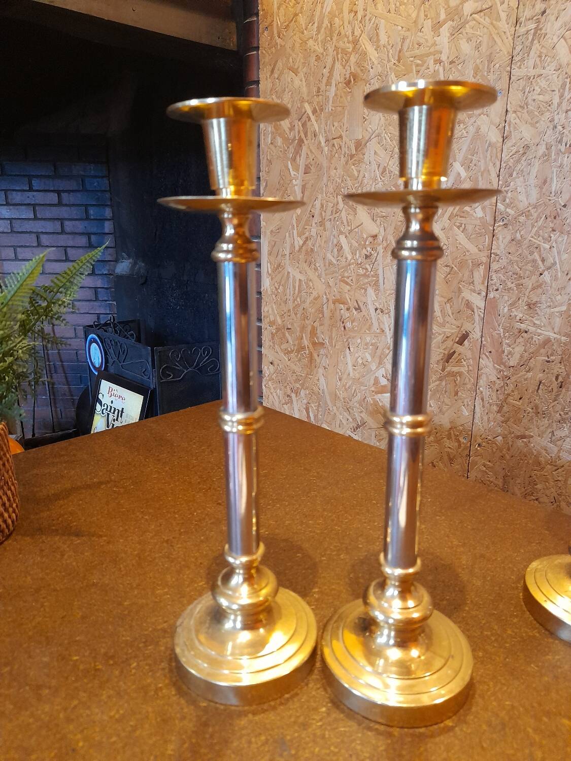 Set of 4 candle holders