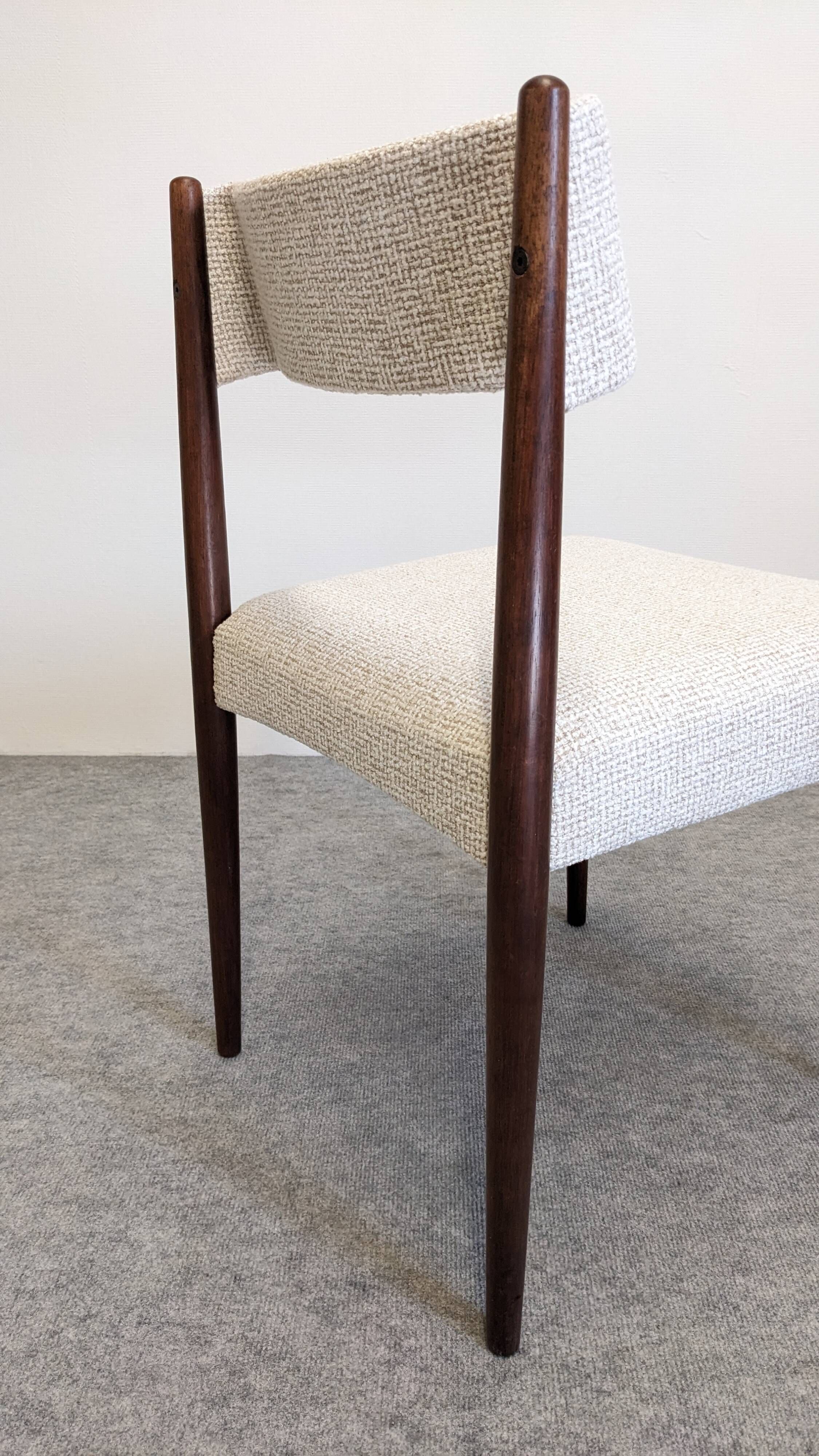 Série de 6 chaises d'Axel Bender Madsen pour Bovenkamp, Pays-Bas vers 1960