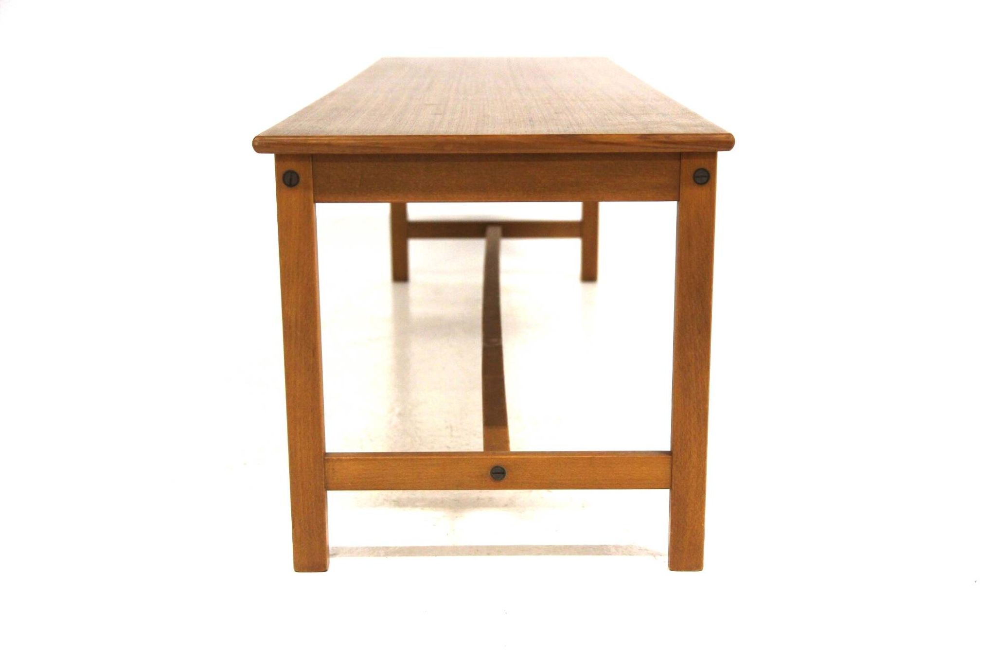 Banc minimaliste en teck, Suède, 1960