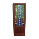 Art Deco stained glass door