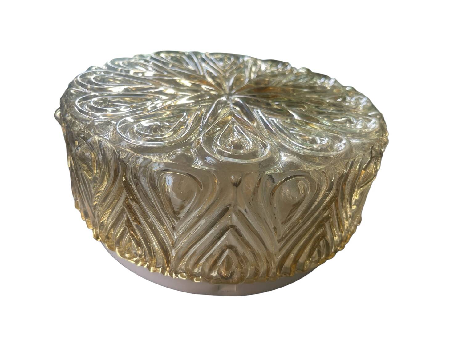 Crystal Glass Sconces Set of 2 /Wall lights by Staff Germany 1970’s