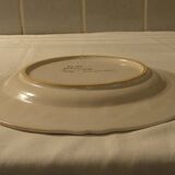 Authentic hand-painted Quimper earthenware plate