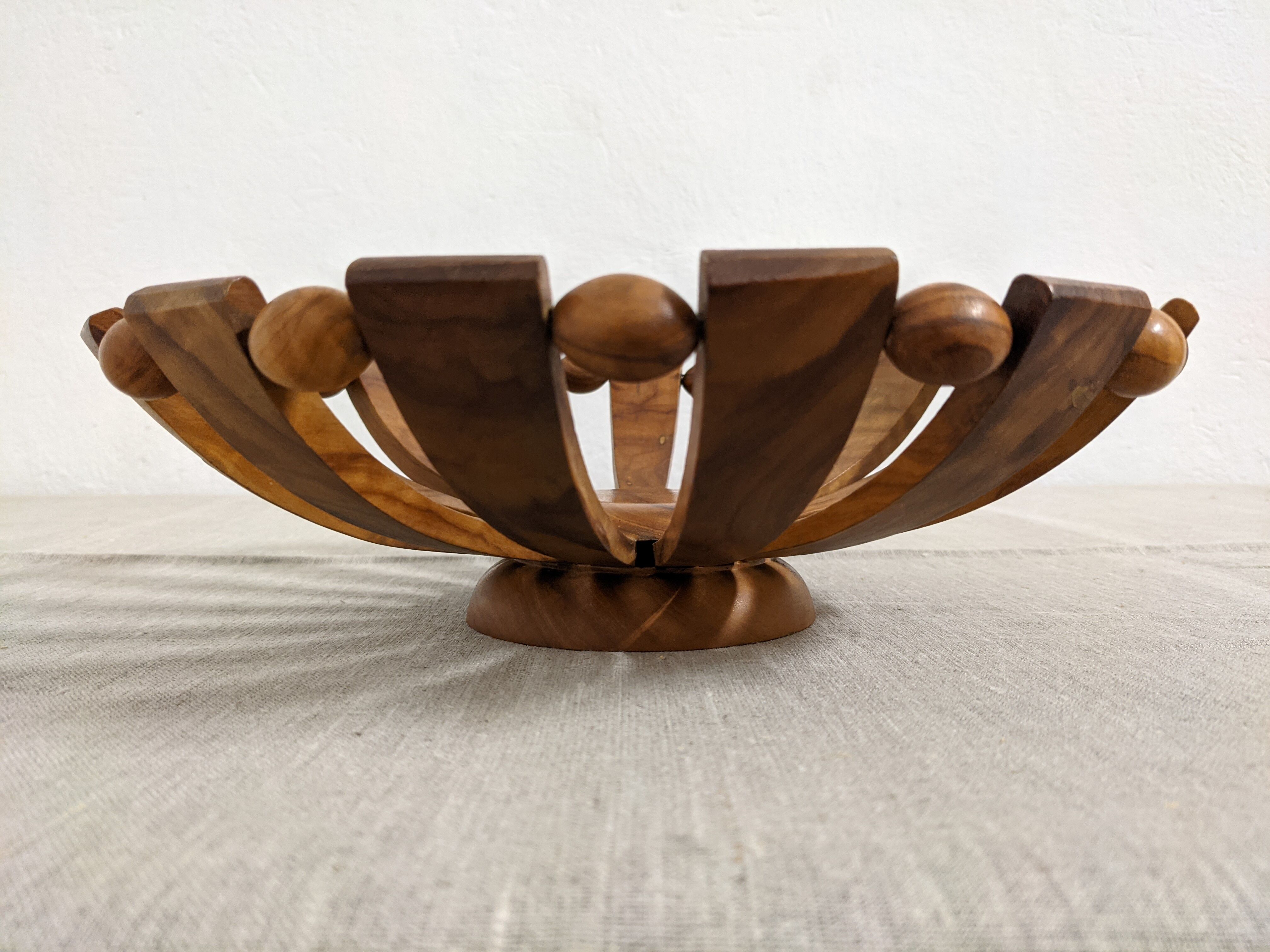 Olive wood fruit cup 60/70