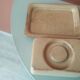 Stoneware butter dish