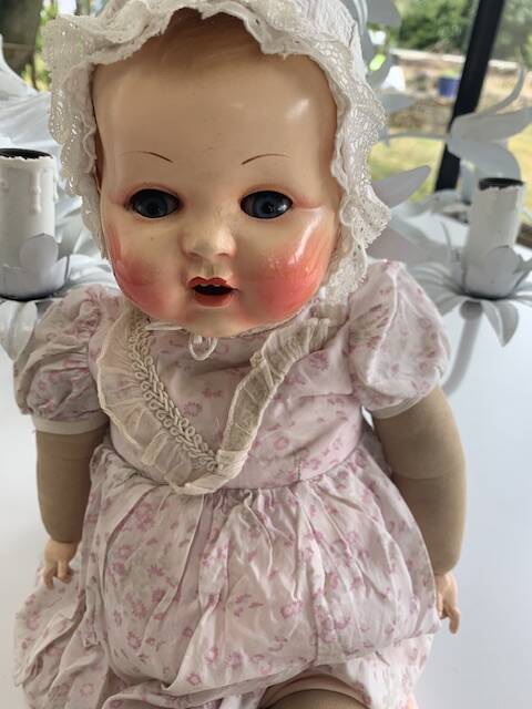 Poupon, collectible doll, Raynal, circa 1948, old and collector's