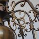 Chandelier style Dutch copper 10 lights