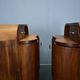 1939s Pair of Art Deco Bedside Tables, Czechoslovakia