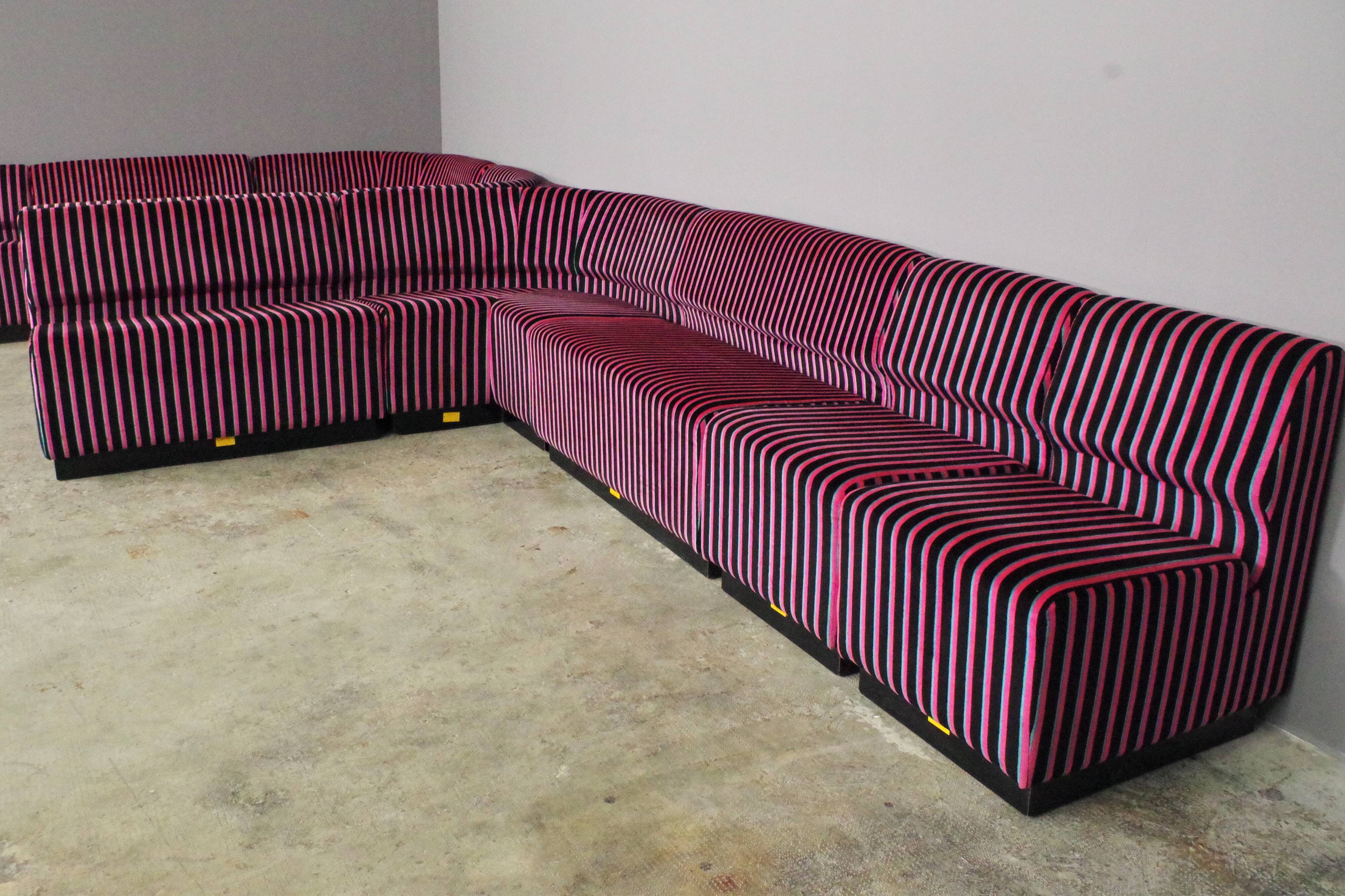 Cestari striped sofa 1995