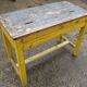 Old school desk made of Burmese teak.