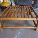 Bamboo luggage rack coffee table