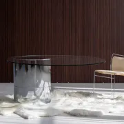 Table à manger Lunario par Cini Boeri pour Gavina