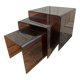 Table gigogne plexi