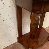 Louis Philippe console in mahogany and veneer XIX century