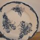 4 assiettes terre de fer