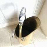 Brass coal bucket