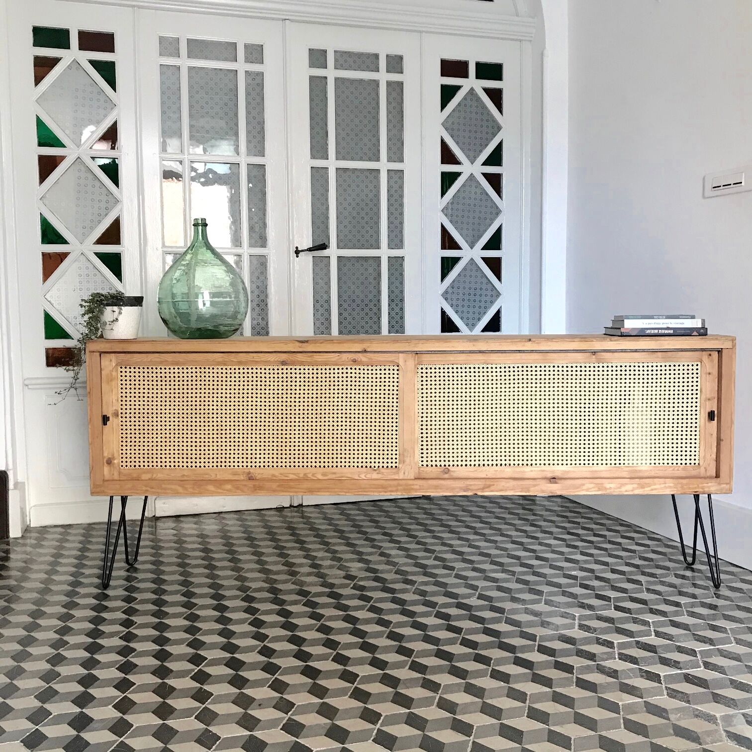 Wooden stockings and canning furniture