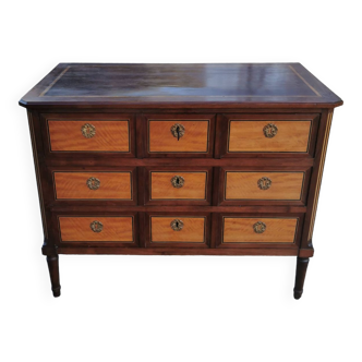 Louis XVI style chest of drawers