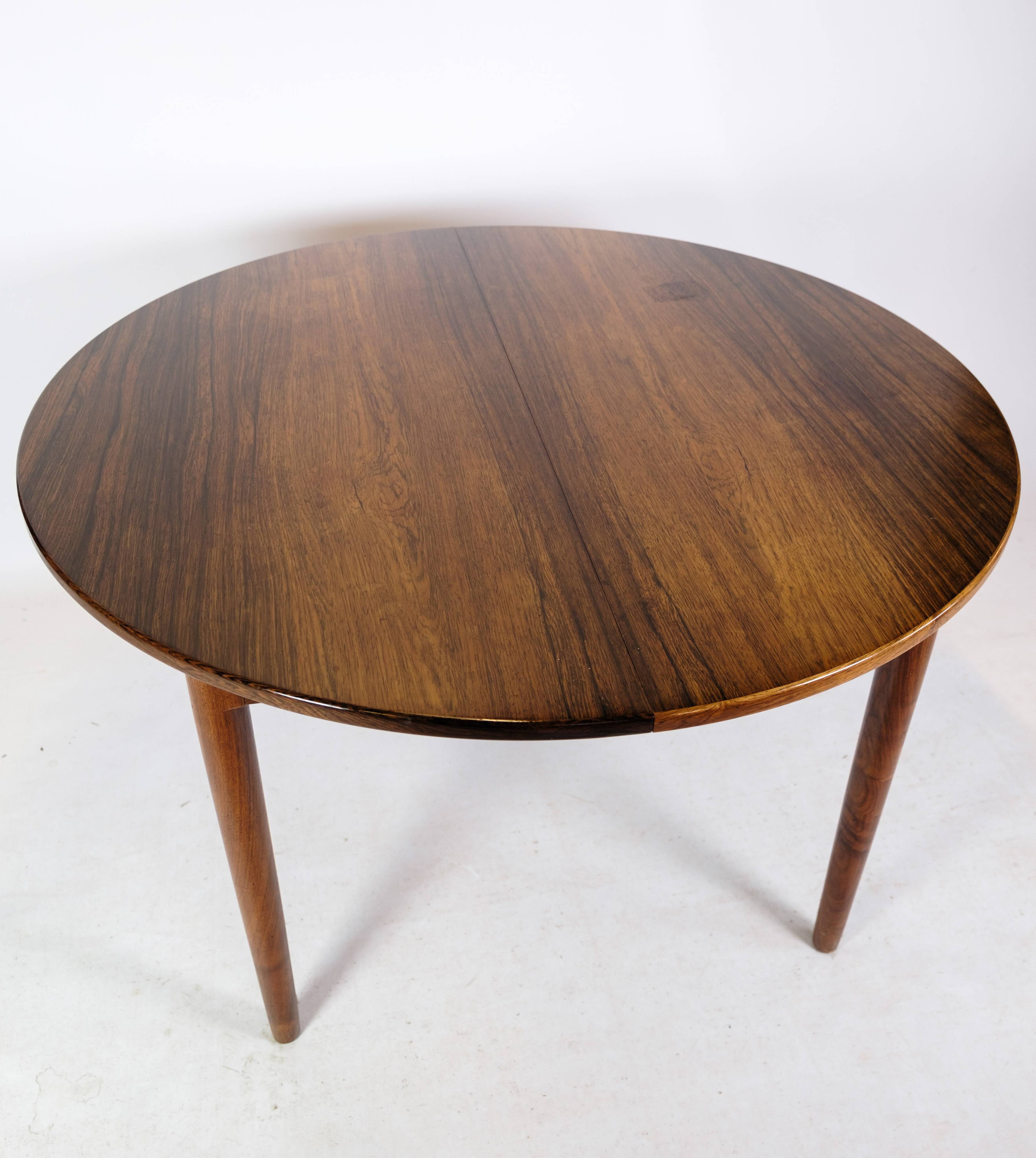 Dining Table In Rosewood Danish Design From 1960s