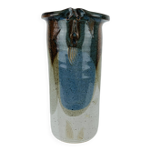 Vase rouleau en céramique par Marcel Piot