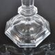 Pair of candlesticks model Regency Crystal Baccarat 1930