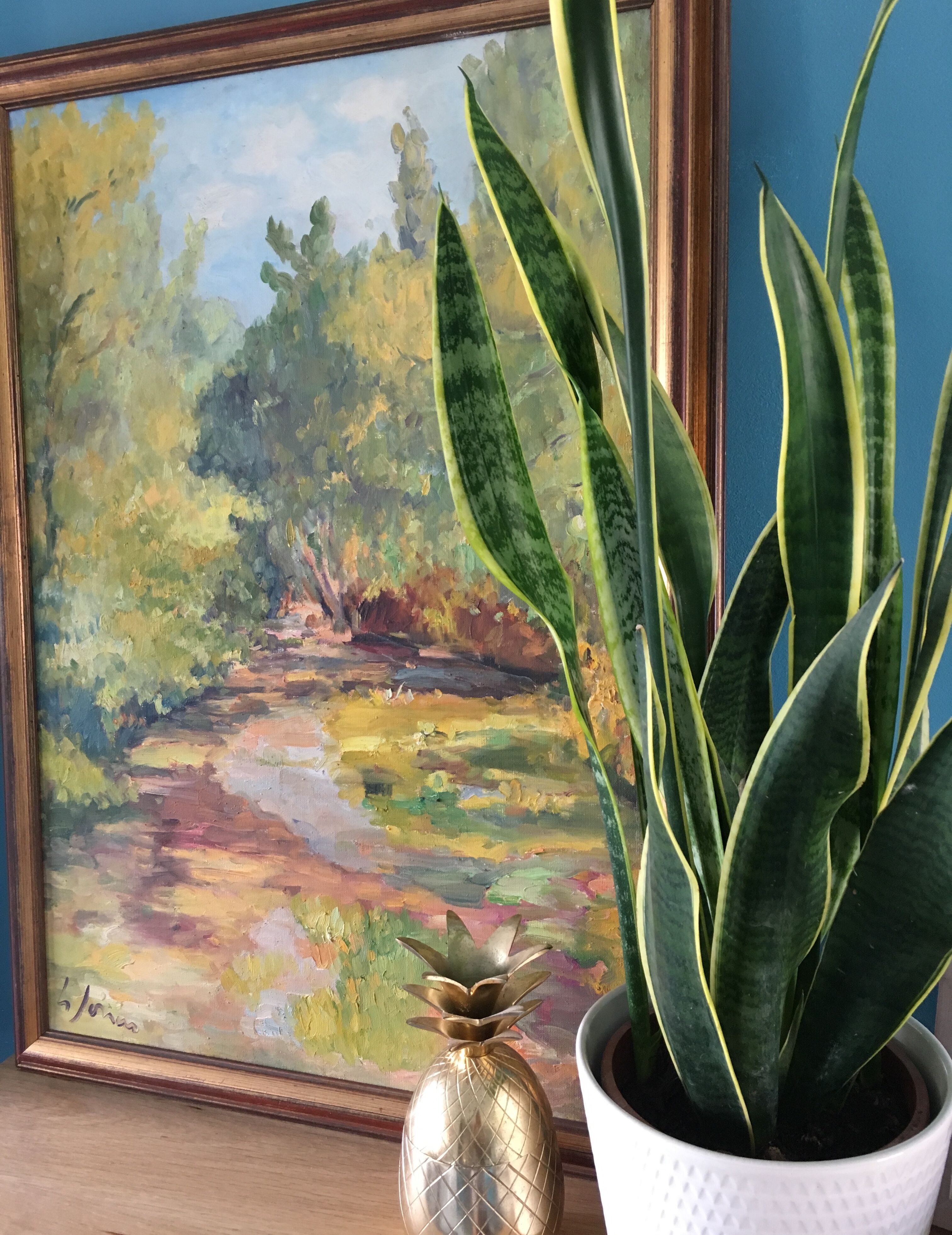 Oil on canvas by Henri Jonas 1973