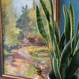 Oil on canvas by Henri Jonas 1973