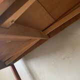 Vintage teak scandinavian signed table