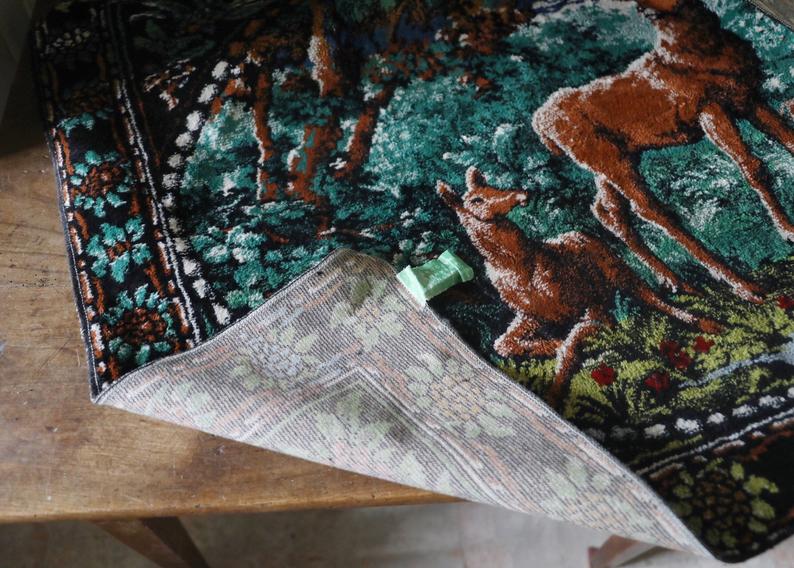 Old carpet  72x124cm