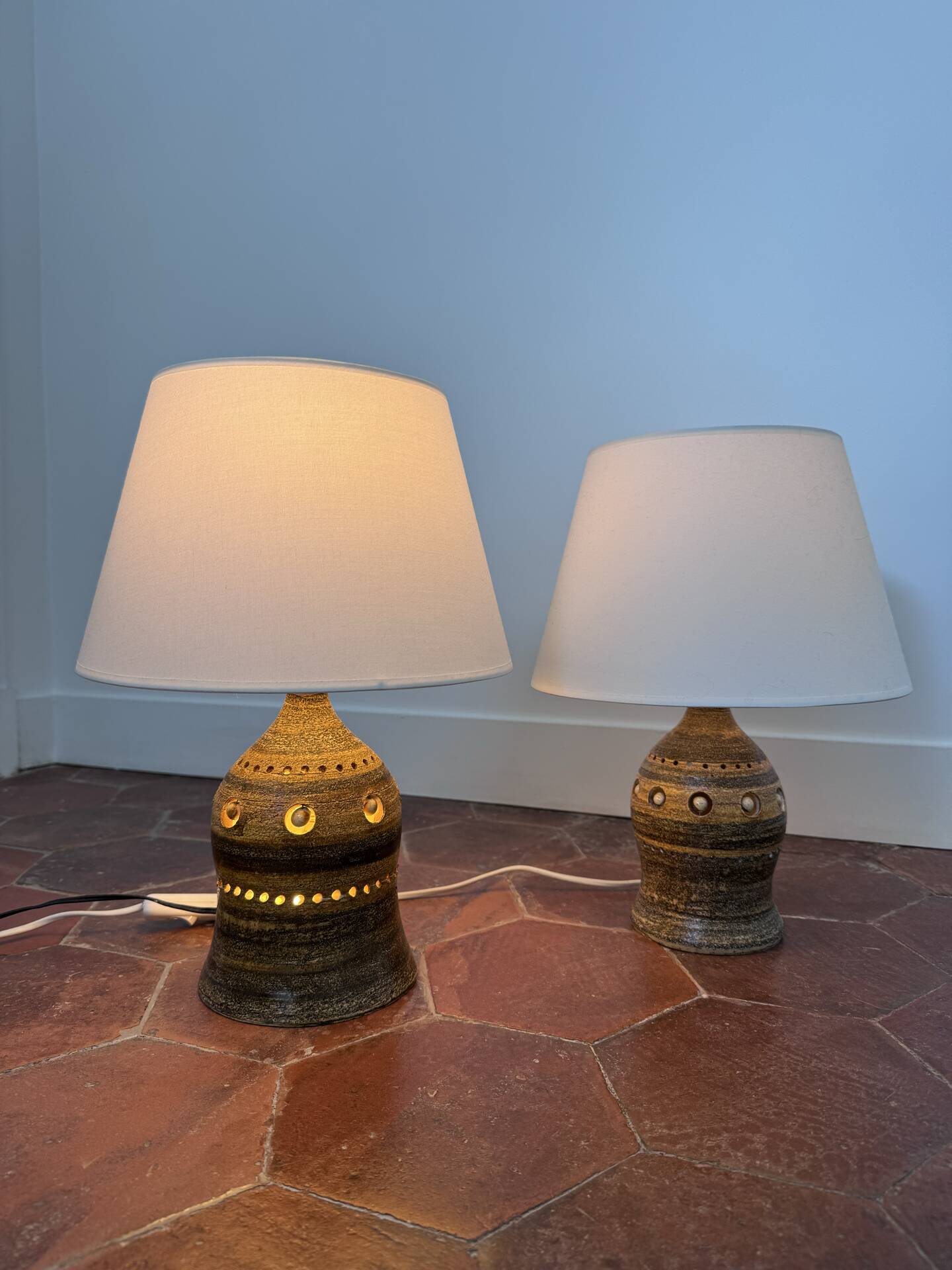 Paires de lampes Georges Pelletier