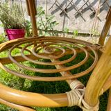 Table basse en rotin