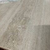 Travertine coffee table