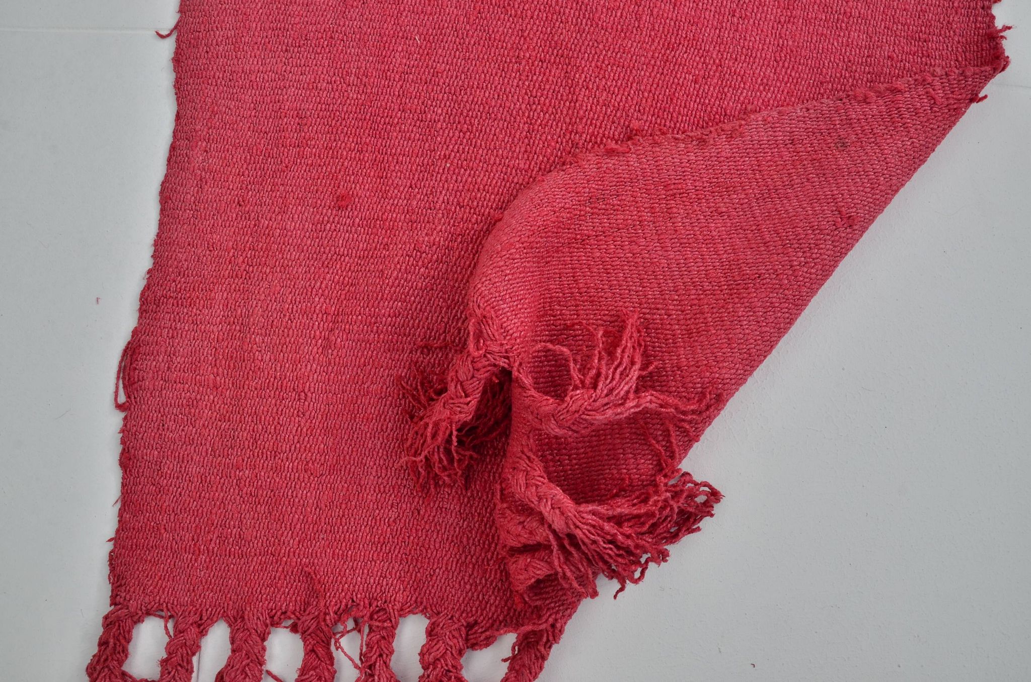 Tapis de couloir Kilim Hmep vintage rouge sku 3061