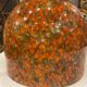 Lampara by Vidrio Millefiori, Peill & Putzler, Mid-century, Naranja, 70's –