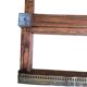 Old glass shelf