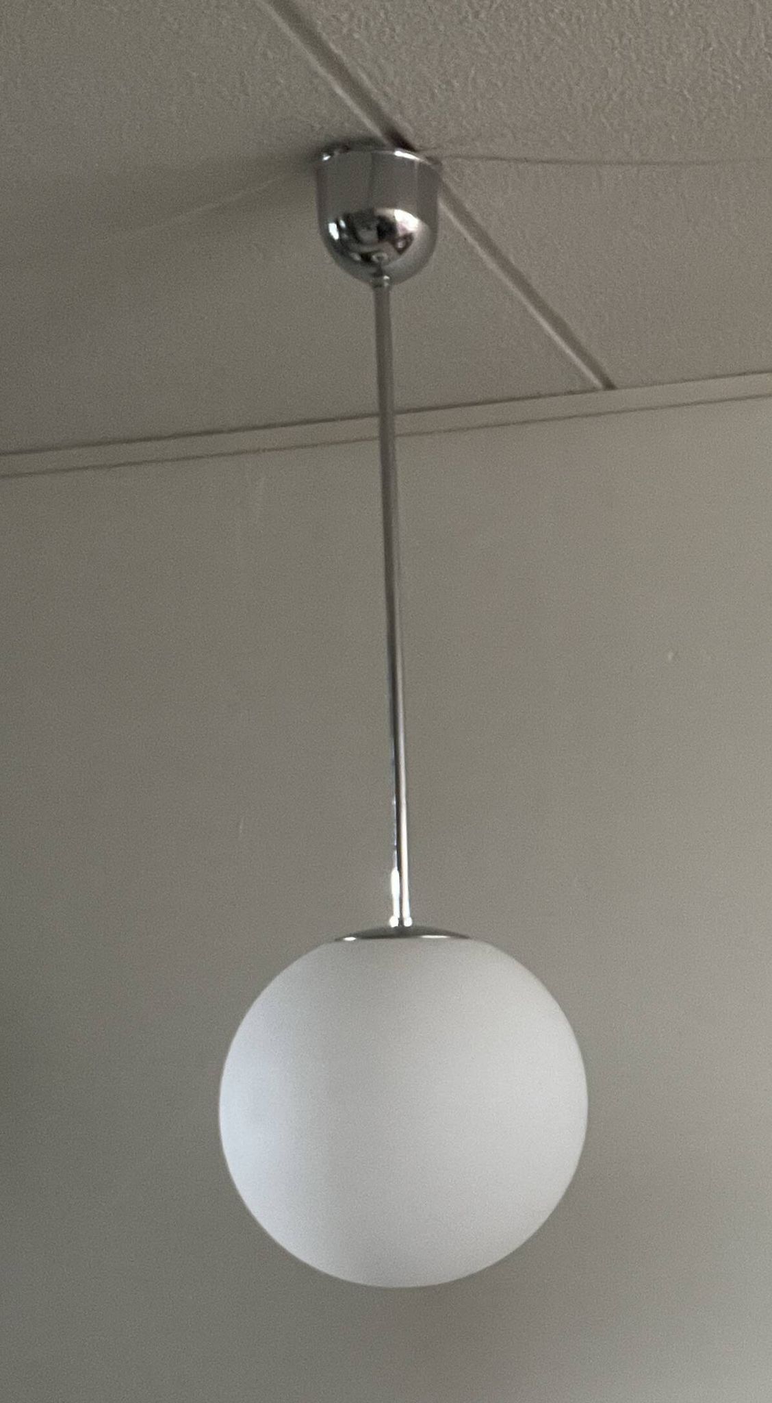 3 Giso ball pendant lights by Gispen