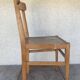 Series of 3 chairs old bistrot 60s vintage