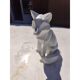 Statue "loup" en résine