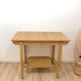 Drafting desk, from the 60s/70s, in solid oak