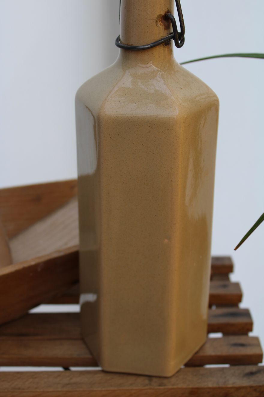 Beige bottle