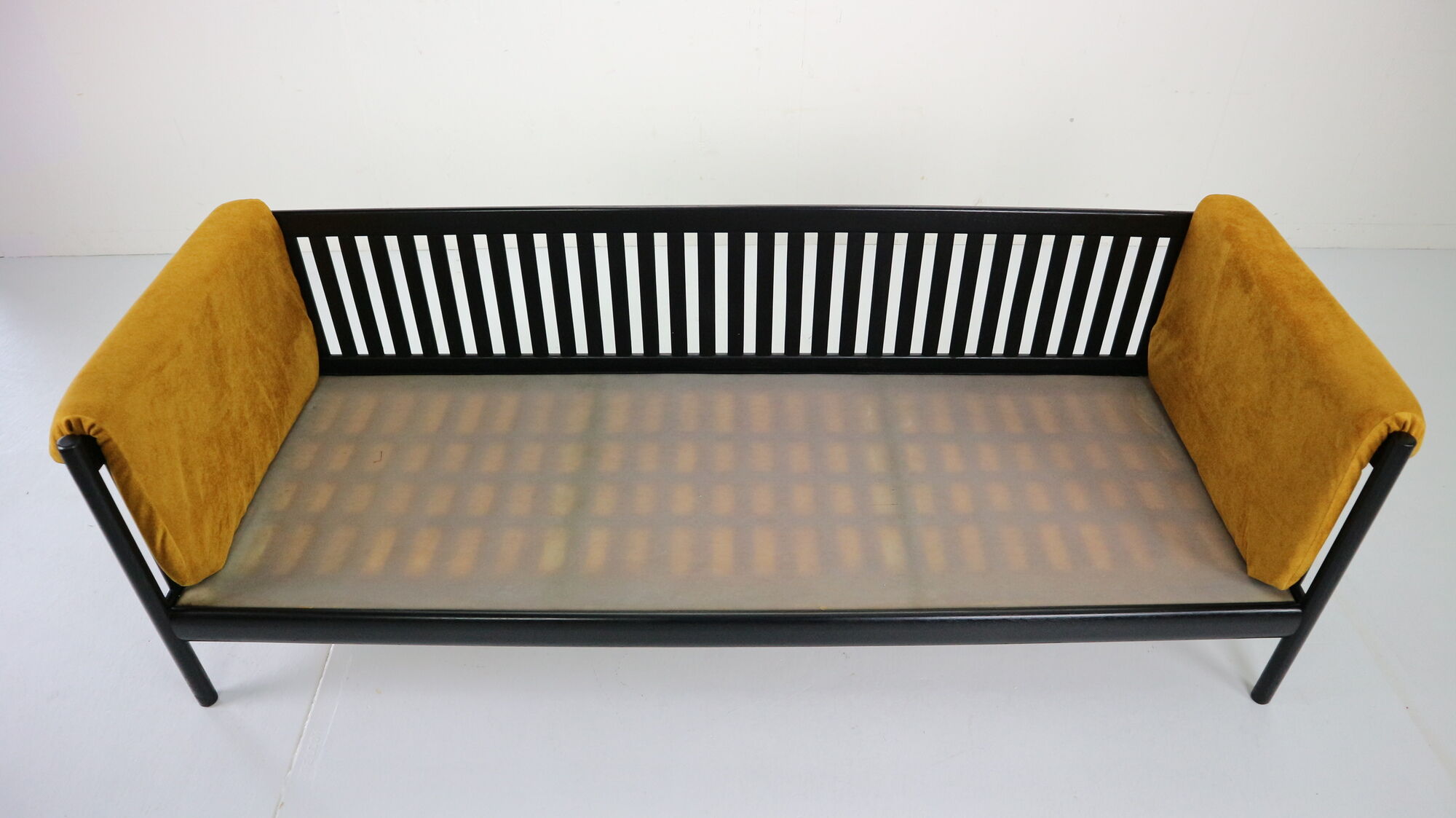 Mid-Century Modern Sofa in Yellow Velvet by Johannes Andersen, 1960s, Denmark