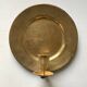 Vintage brass wall candle holder sconce diameter 18 cm