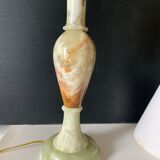 Onyx lamp stand
