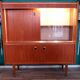 Meuble vitrine en teck