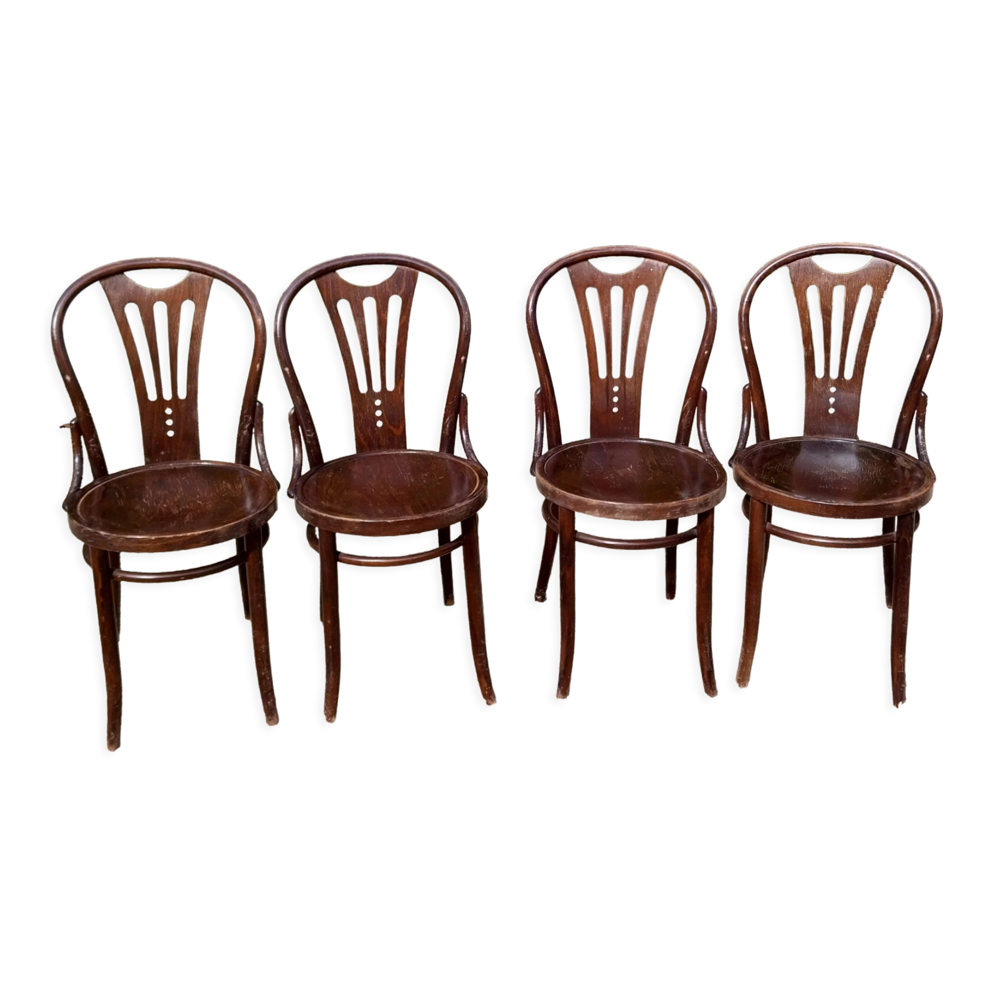 4 bistro chairs